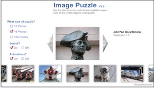 Image puzzle game.