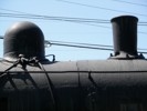 GTW 5030 locomotive sand dome and chimney