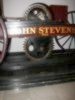 Stevens locomotive driver cog