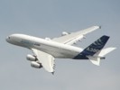 Airbus A380 flying into Oshkosh