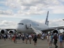Airbus A380 on display