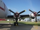 Engine nacelles of C-54 tranport.