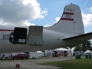 C-54 tranport vertical stabilizer and cargo door.