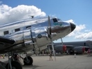 Engine nacelle of DC-3 Airliner Esther Mae