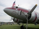 Closeup of Flabob Express DC-3 Airliner