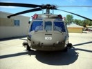UH-60 Blackhawk front view.