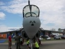 EA-6B Prowler front view.