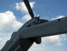 CV-22 Osprey wing and engine